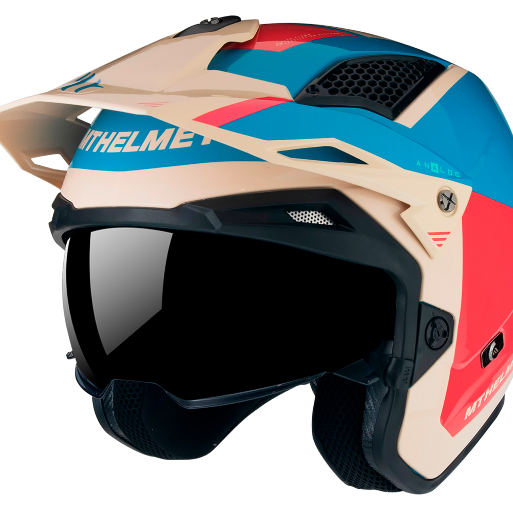 CASCO MT DISTRICT SV S ANALOG D7 AZUL BRILLO