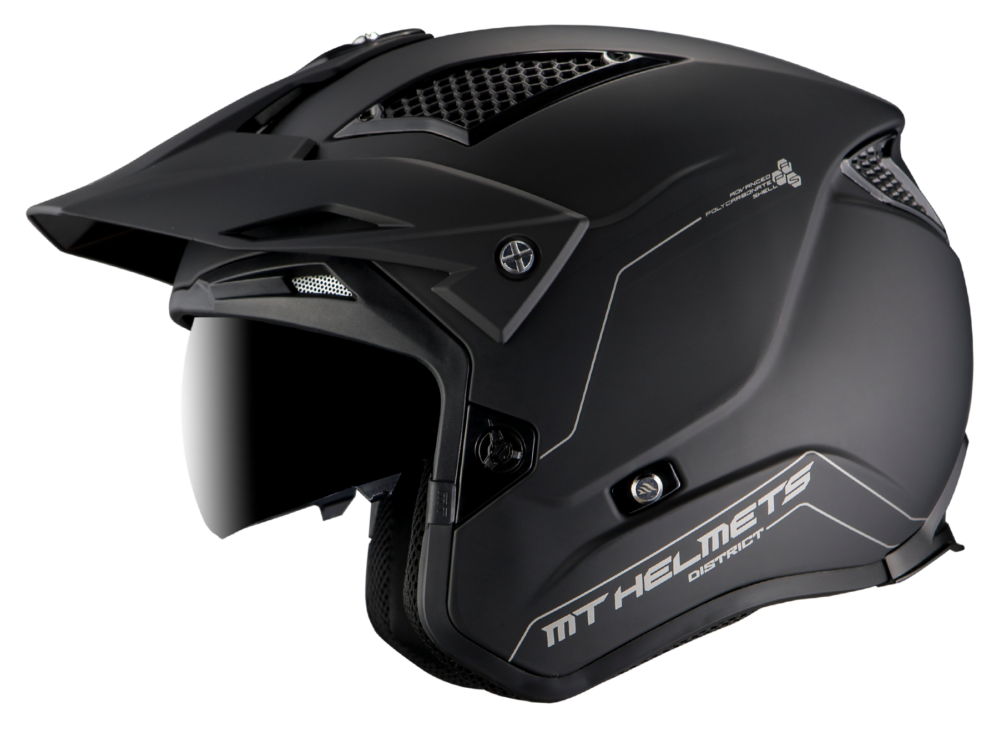 CASCO MT DISTRICT SV S A1 NEGRO MATE - Imagen 4