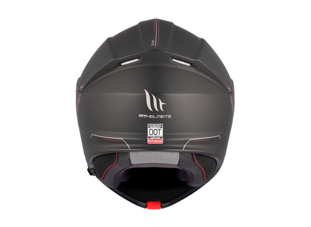 CASCO MT GENESIS SV A1 NEGRO MATE - Imagen 5