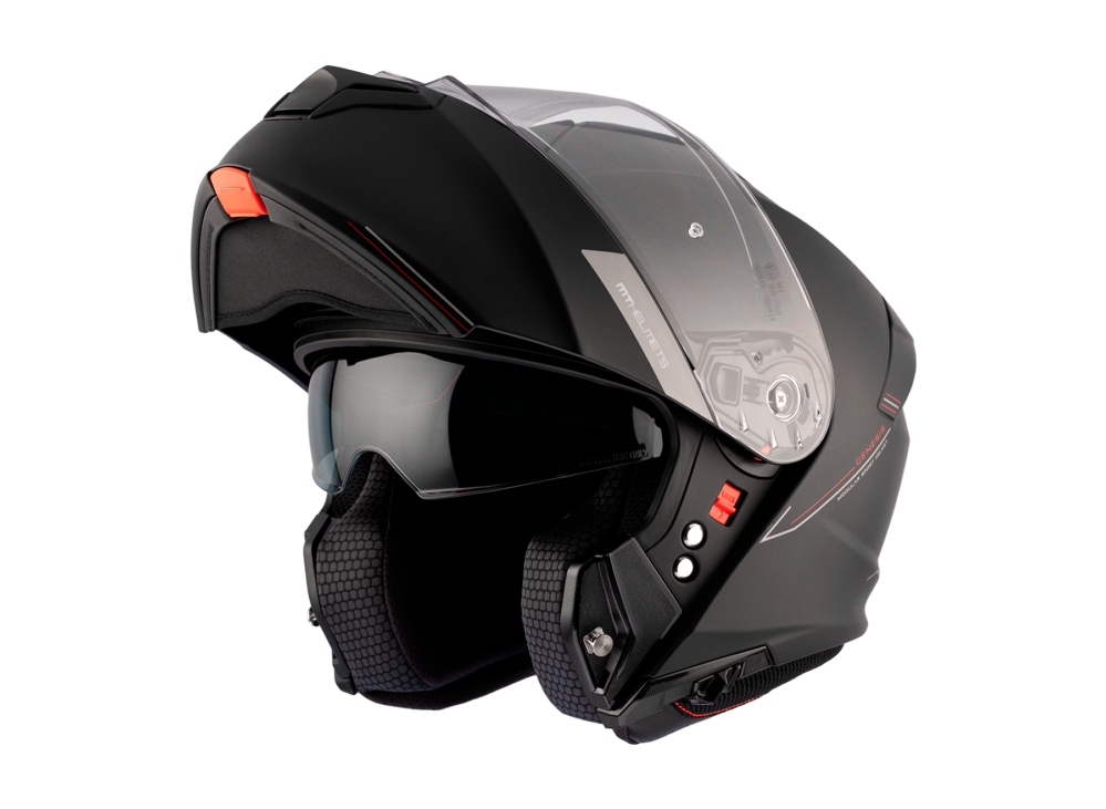 CASCO MT GENESIS SV A1 NEGRO MATE - Imagen 3