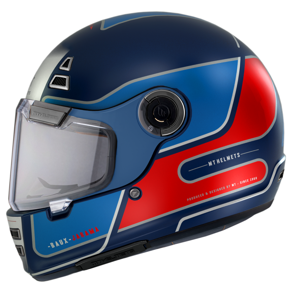 CASCO MT JARAMA BAUX D7 AZUL MATE