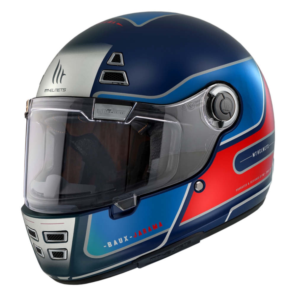 CASCO MT JARAMA BAUX D7 AZUL MATE