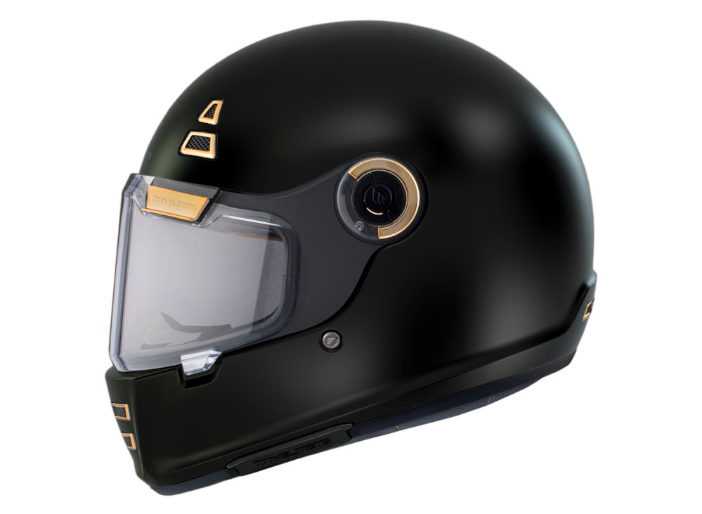 CASCO MT JARAMA SOLID A1 NEGRO MATE - Imagen 2