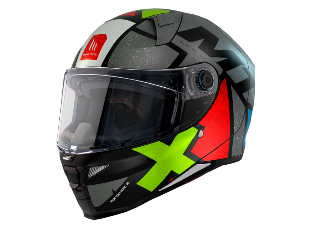 CASCO MT REVENGE 2 S LIGHT C2 GRIS PERLA BRILLO