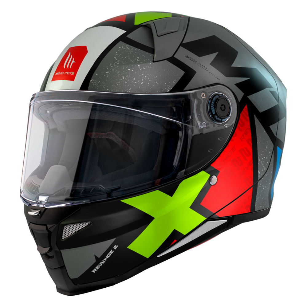 CASCO MT REVENGE 2 S LIGHT C2 GRIS PERLA BRILLO