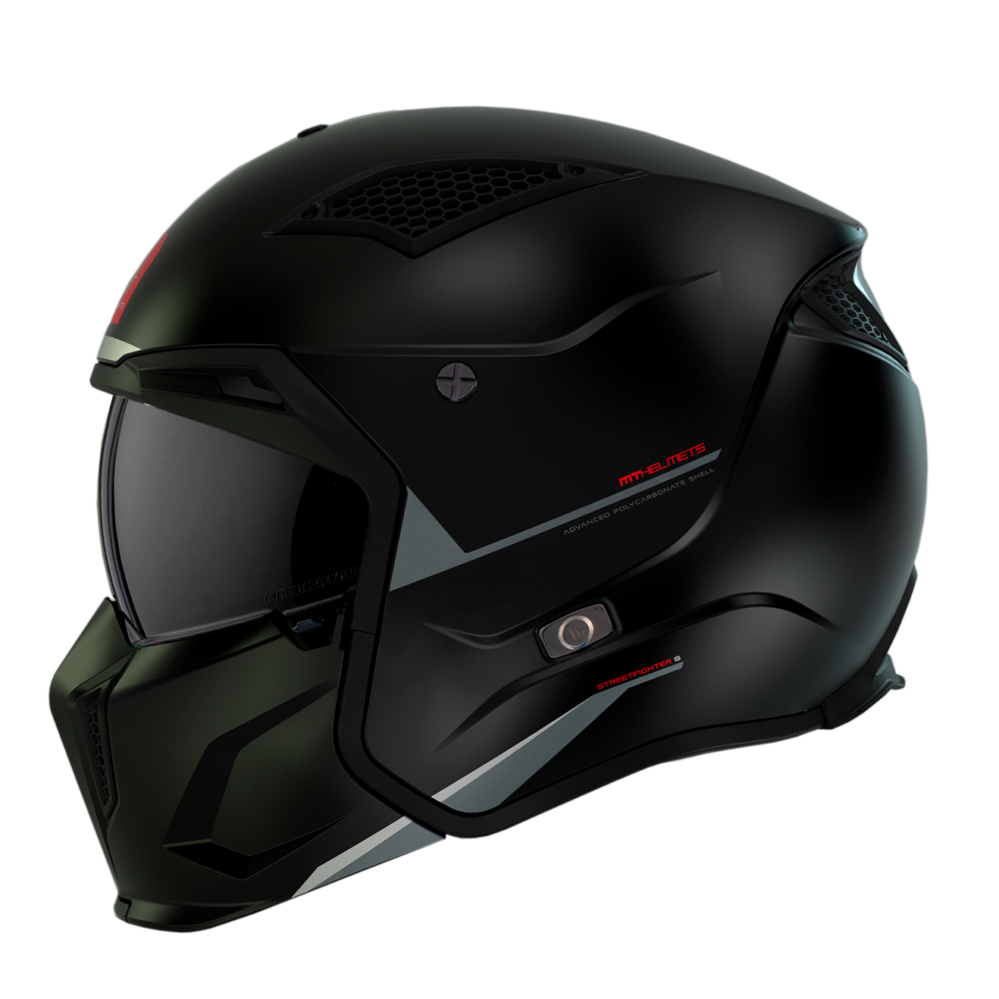 CASCO MT STREETFIGHTER SV S A1 NEGRO MATE