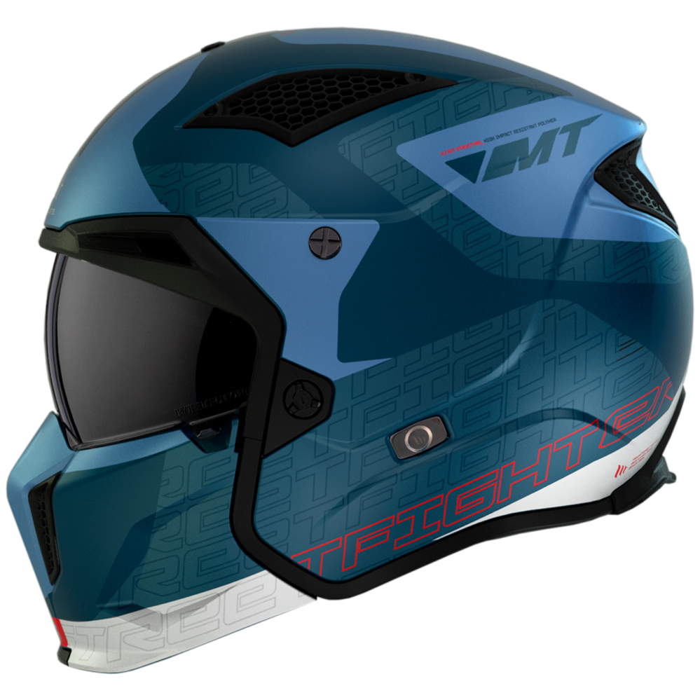 CASCO MT STREETFIGHTER SV S TOTEM C17 AZUL PERLA MATE