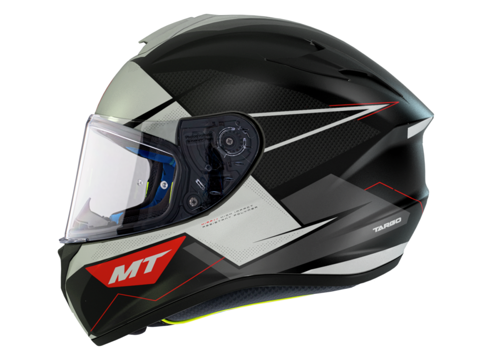 CASCO MT TARGO PODIUM B0 BLANCO BRILLO PERLA - Imagen 2