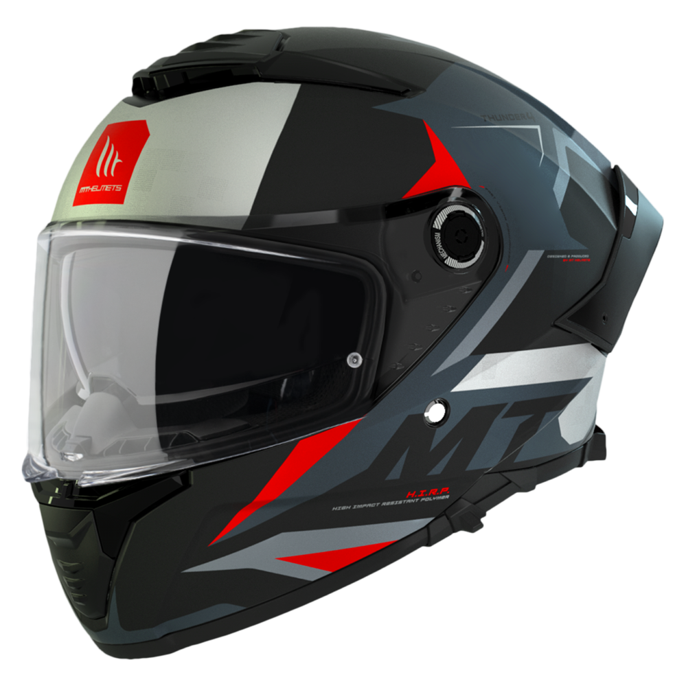 CASCO MT THUNDER 4 SV EXEO B5 ROJO PERLA BRILLO