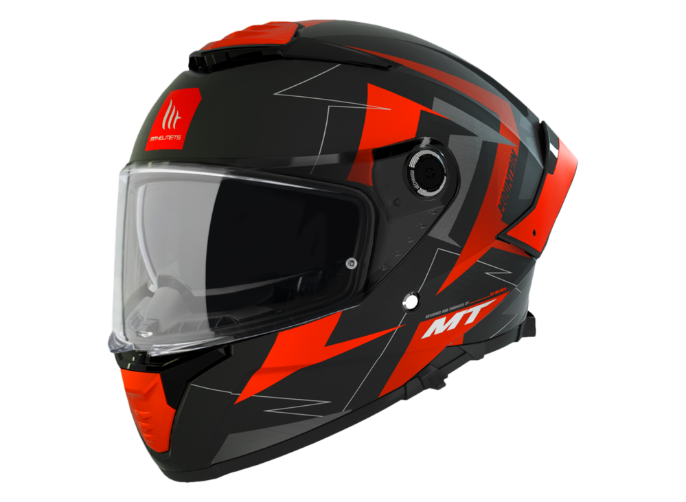 CASCO MT THUNDER 4 SV MOUNTAIN C5 ROJO MATE