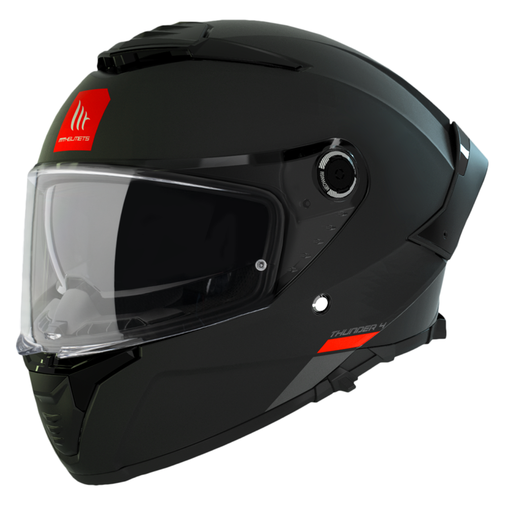 CASCO MT THUNDER 4 SV A1 NEGRO MATE