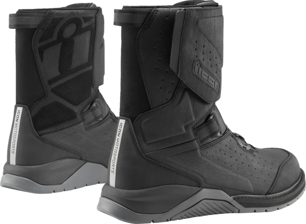 BOTAS ICON ALCAN WP CE NEGRO - Imagen 2