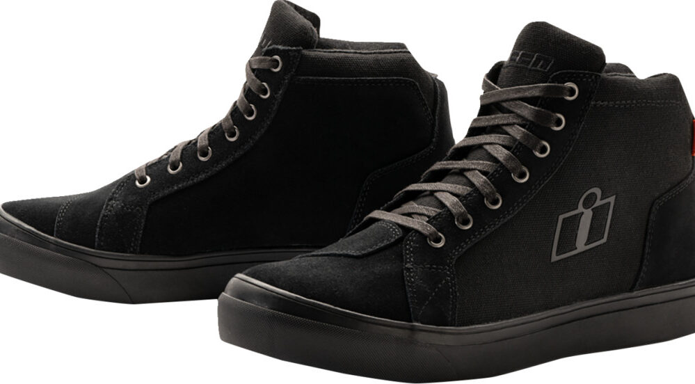 BOTAS ICON CARGA CE STEALTH NEGRO