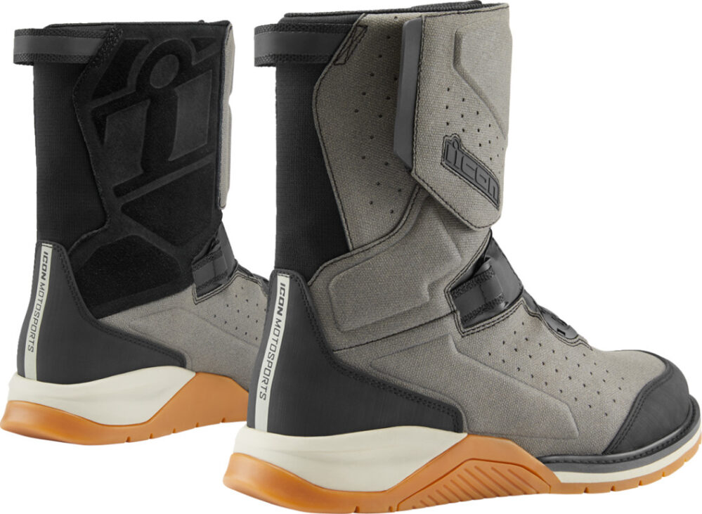 BOTAS ICON ALCAN WP CE GRIS - Imagen 2