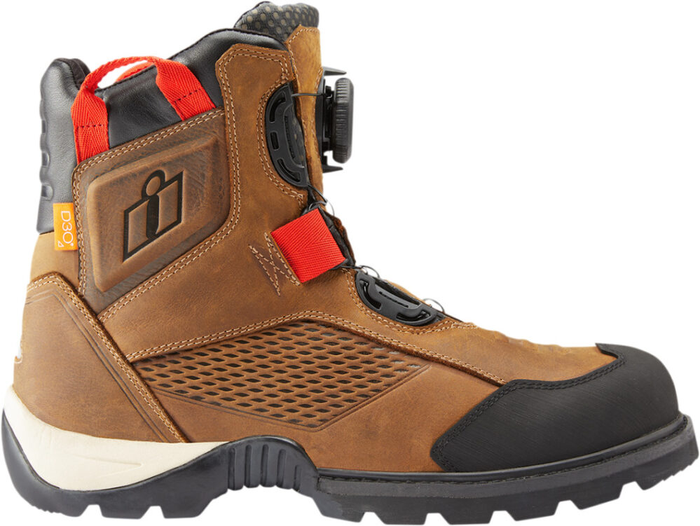 BOTAS ICON STORMHAWK MARRON - Imagen 3