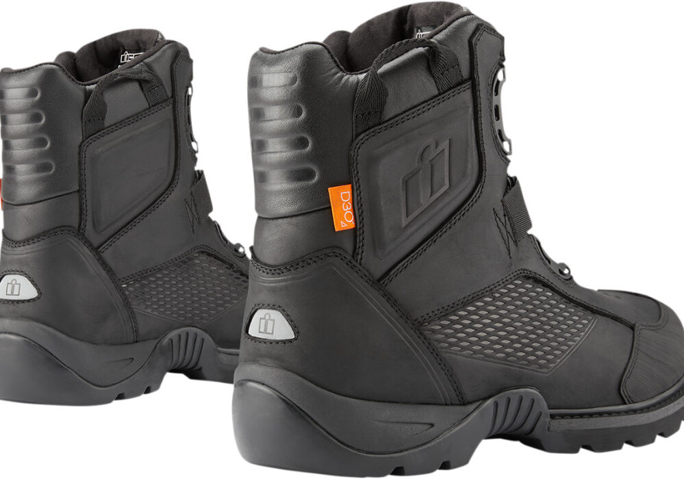 BOTAS ICON STORMHAWK NEGRO