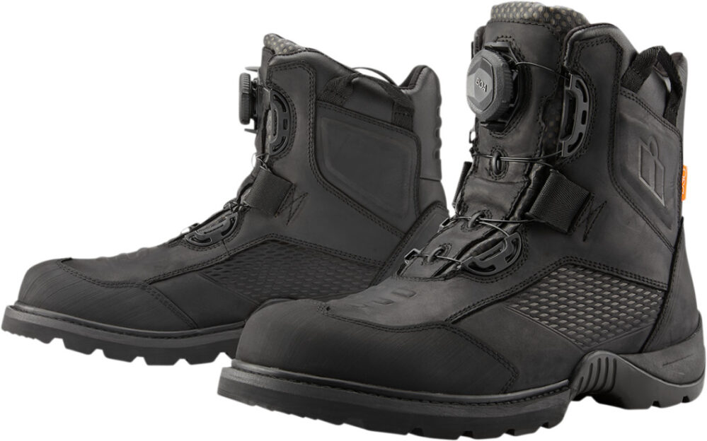 BOTAS ICON STORMHAWK NEGRO