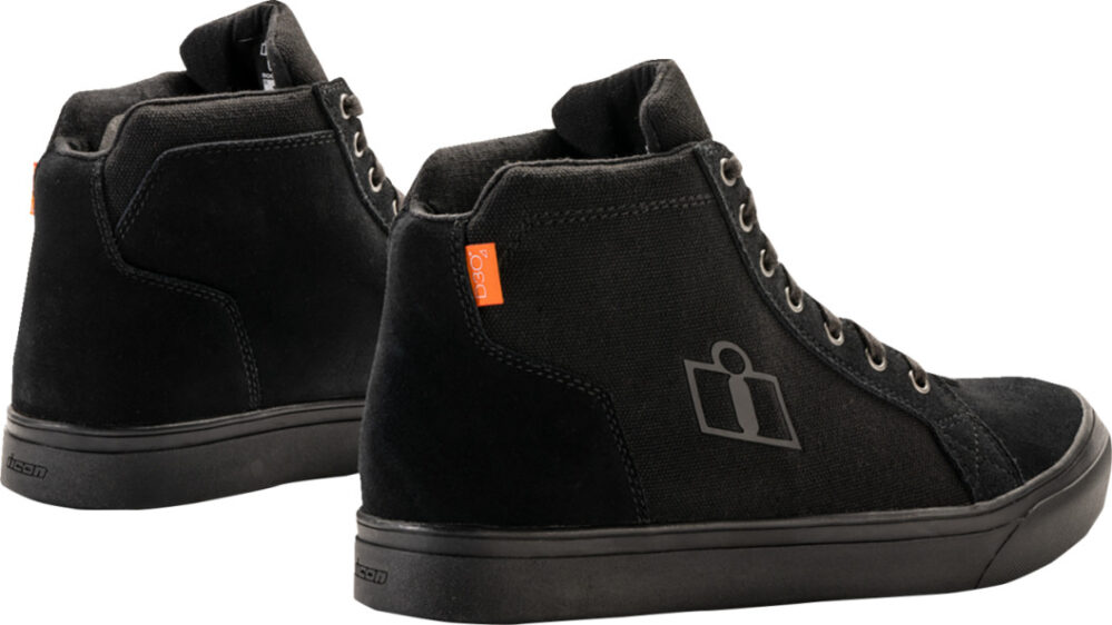 BOTAS ICON CARGA CE STEALTH NEGRO - Imagen 2