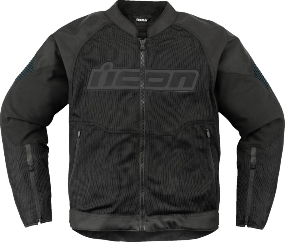 CHAQUETA ICON OVERLORD3 MESH NEGRO