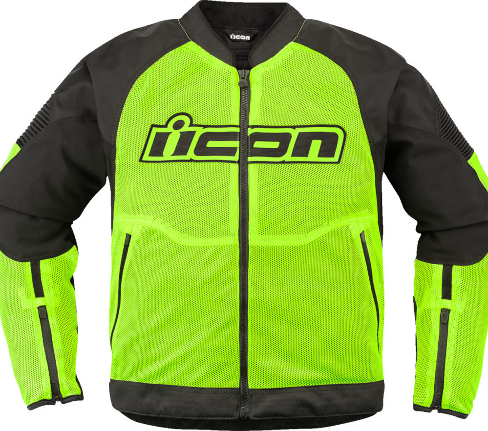 CHAQUETA ICON OVERLORD3 MESH FLUORESCENTE AMARILLO