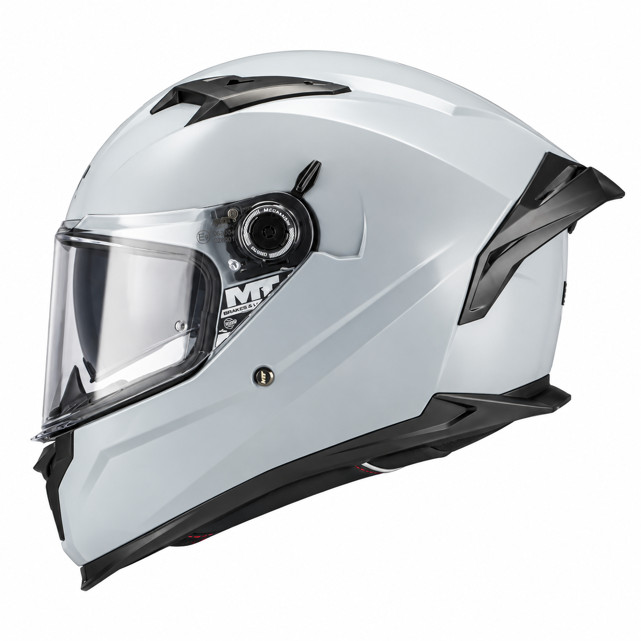 Casco MT BREAKER SV PURE A12 BRILLO - Imagen 2