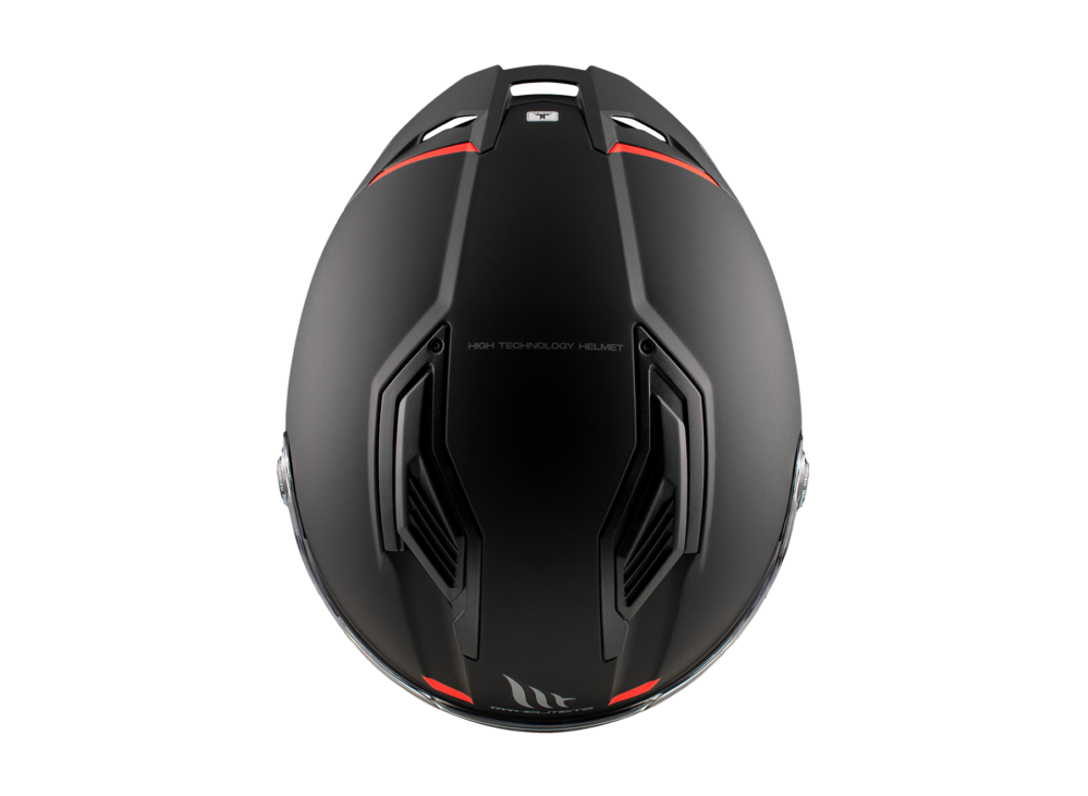 CASCO MT STINGER 2 A1 NEGRO MATE - Imagen 7