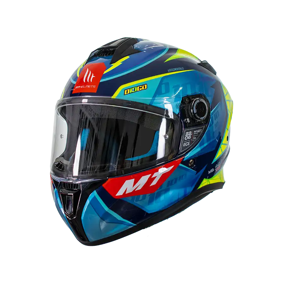 CASCO TARGO S DIEGO MOREIRA C7 (BRILLO)