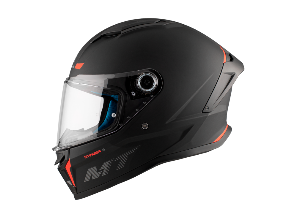 CASCO MT STINGER 2 A1 NEGRO MATE - Imagen 4