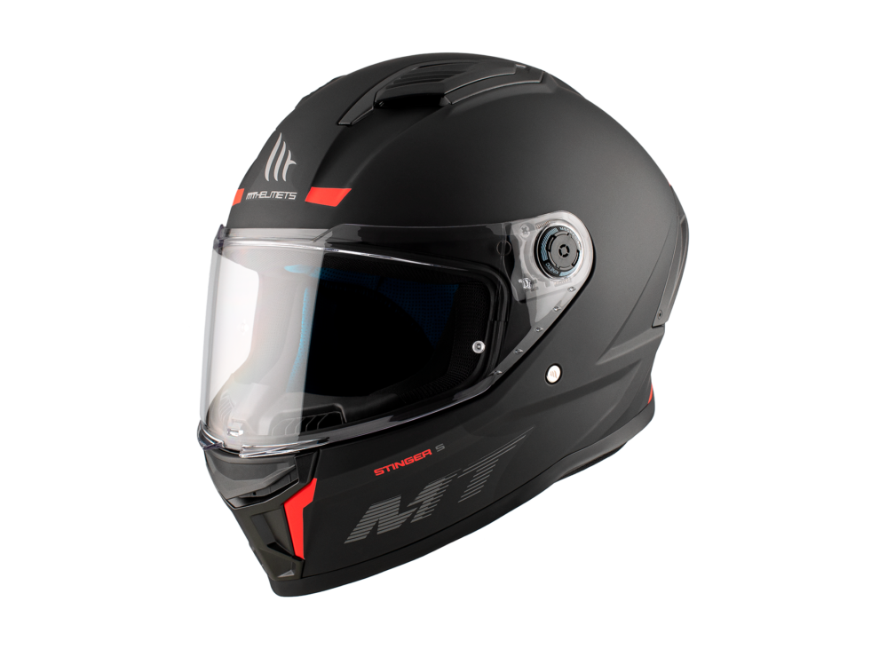 CASCO MT STINGER 2 A1 NEGRO MATE