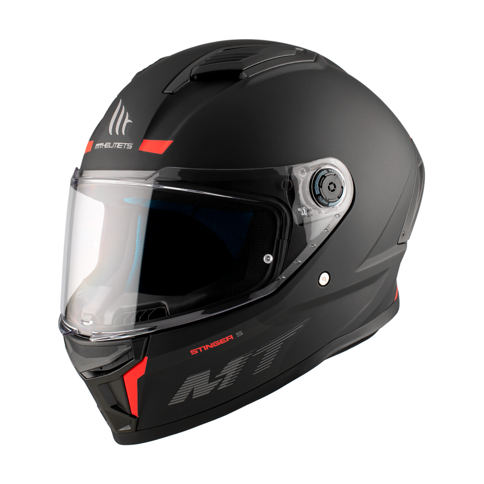 CASCO MT STINGER 2 A1 NEGRO MATE