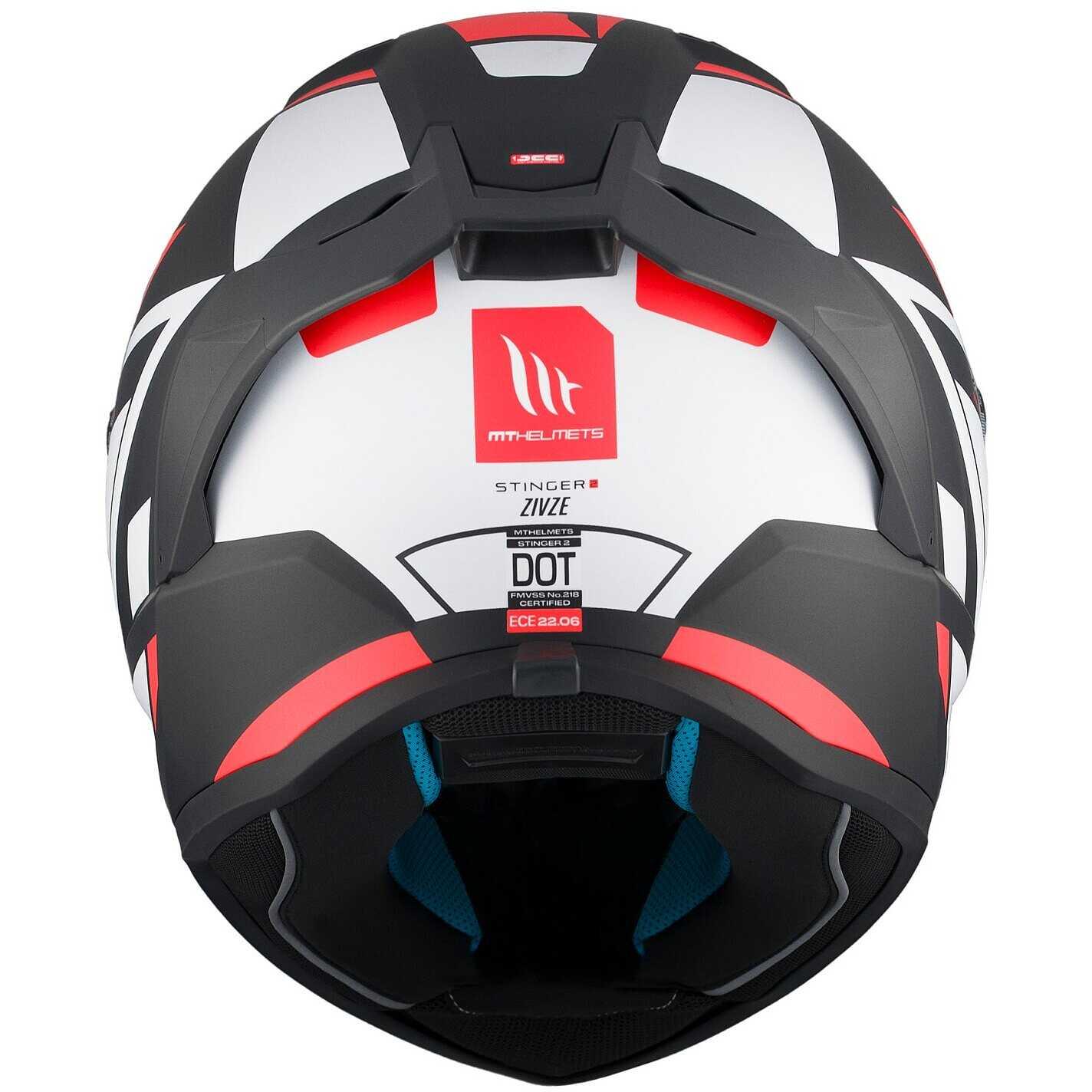 CASCO MT STINGER 2 Zivze B5 MATE - Imagen 4