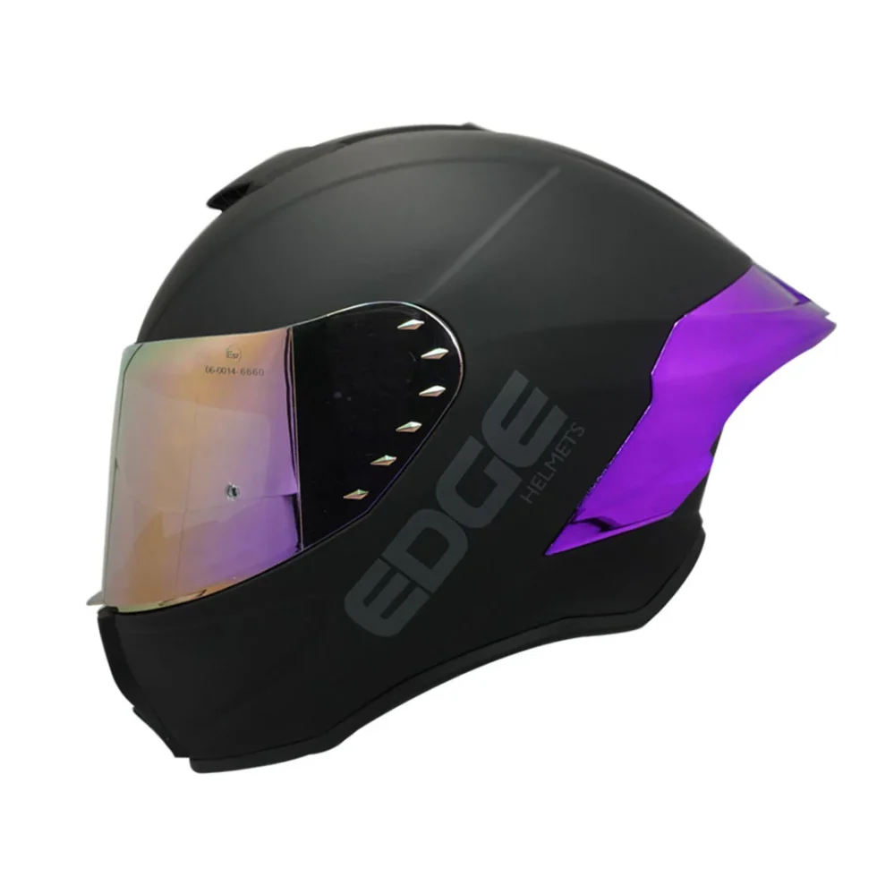 CASCO EDGE SHANGHAI ELECTROPLATE SOLIDO NEGRO MORADO