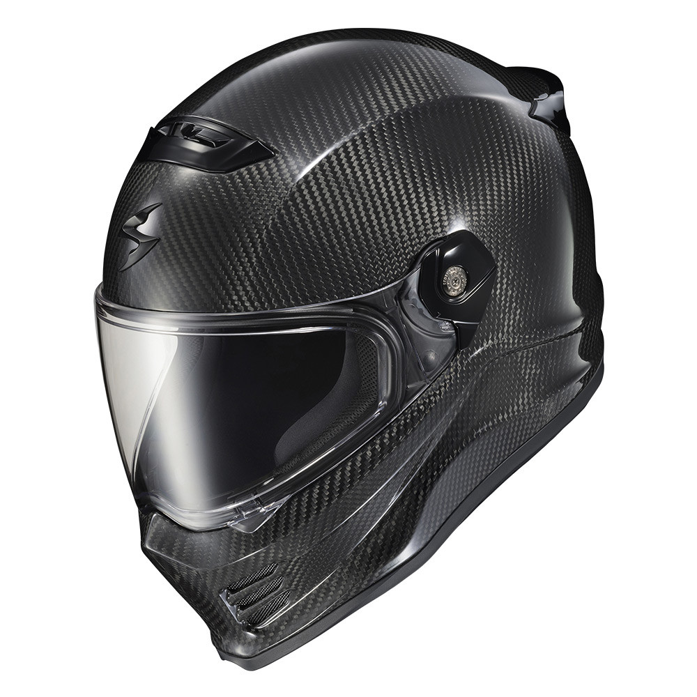 CASCO SCORPION EXO COVERT FX CARBONO BRILLO - Imagen 3