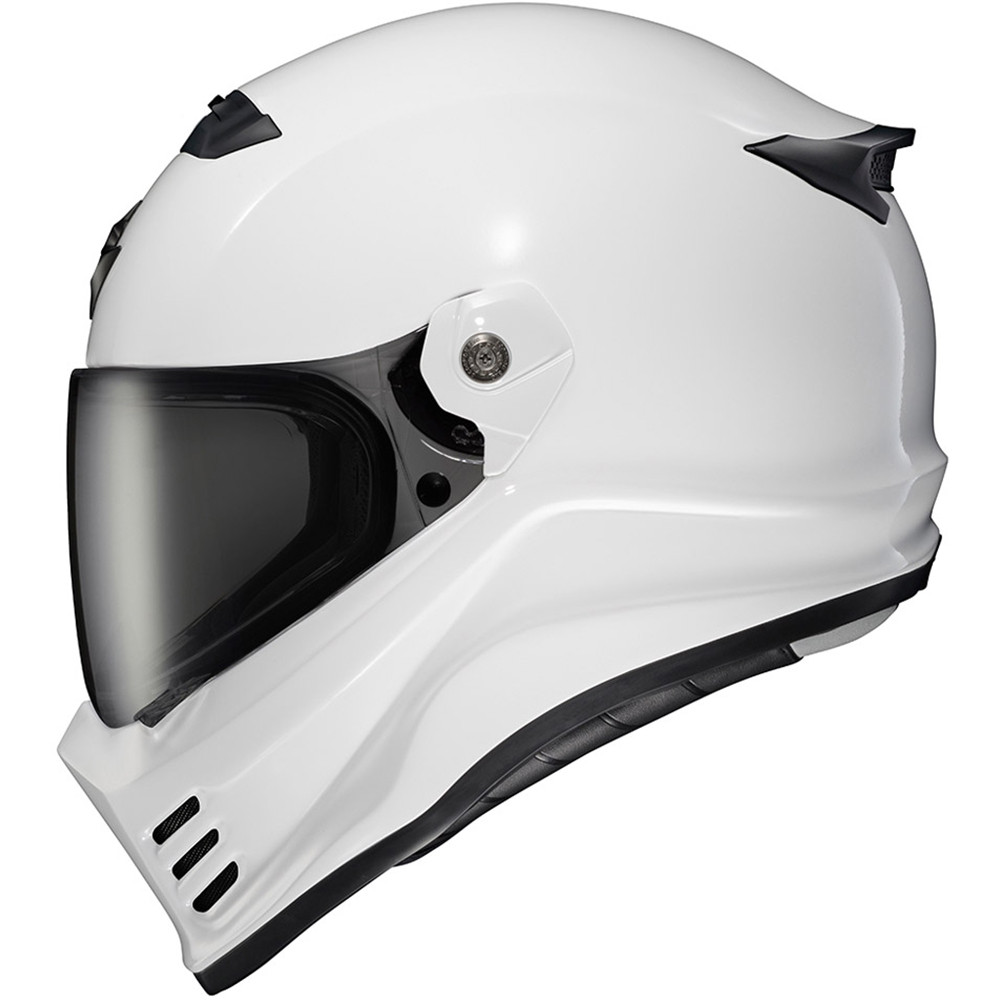 CASCO SCORPION EXO COVERT FX BLANCO BRILLO
