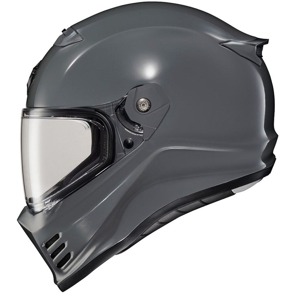 CASCO SCORPION EXO COVERT FX GRIS BRILLO
