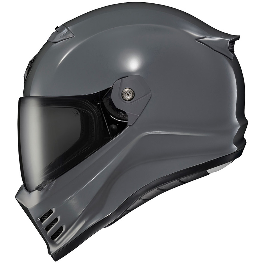 CASCO SCORPION EXO COVERT FX GRIS BRILLO