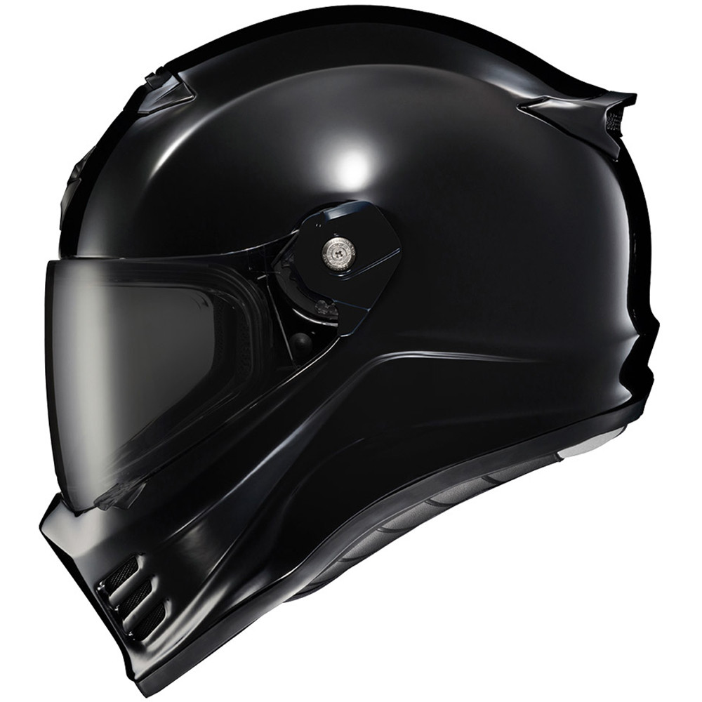 CASCO SCORPION EXO COVERT FX NEGRO BRILLO