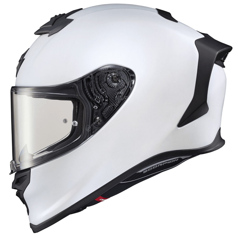 CASCO SCORPION EXO R1 AIR SOLID BLANCO MATE