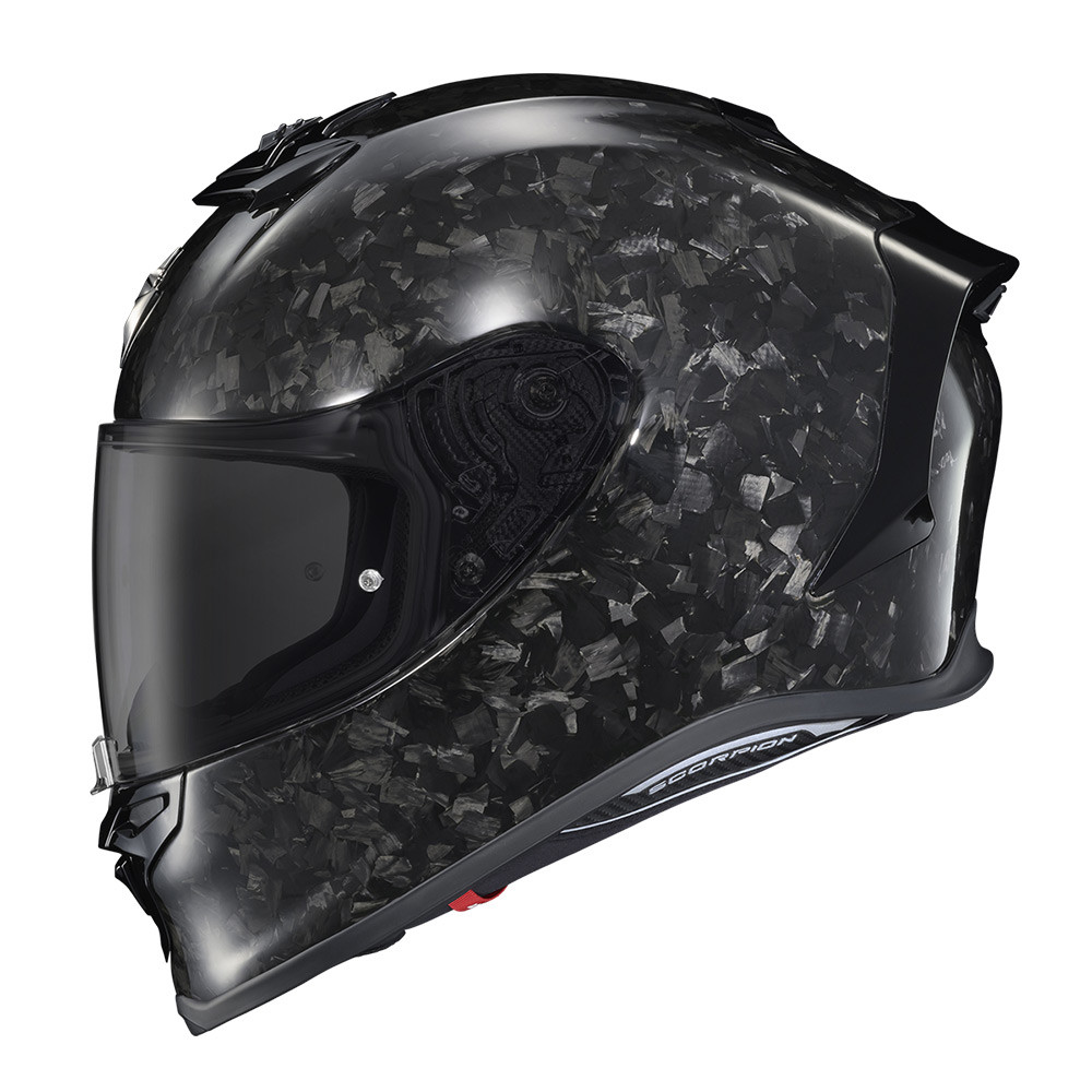 CASCO SCORPION EXO R1 SOLID ONYX CARBONO