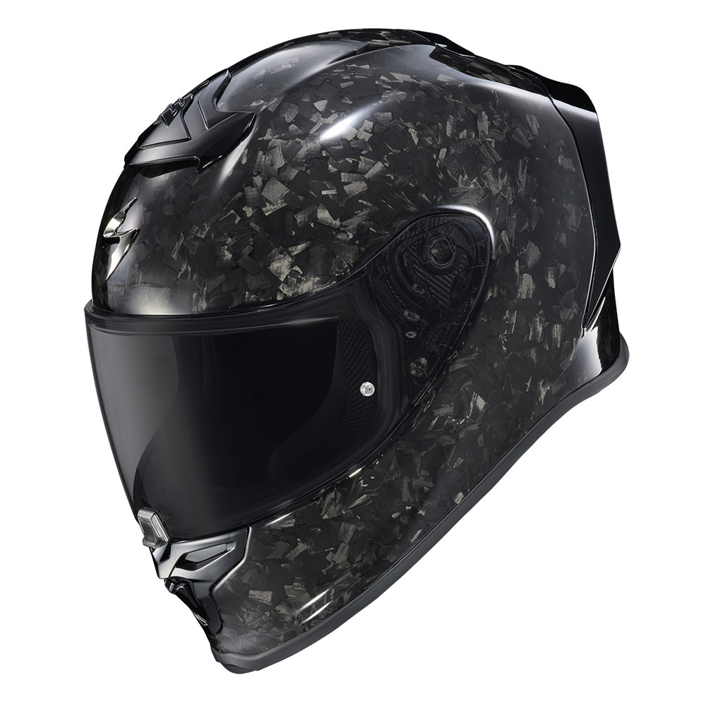 CASCO SCORPION EXO R1 SOLID ONYX CARBONO - Imagen 3