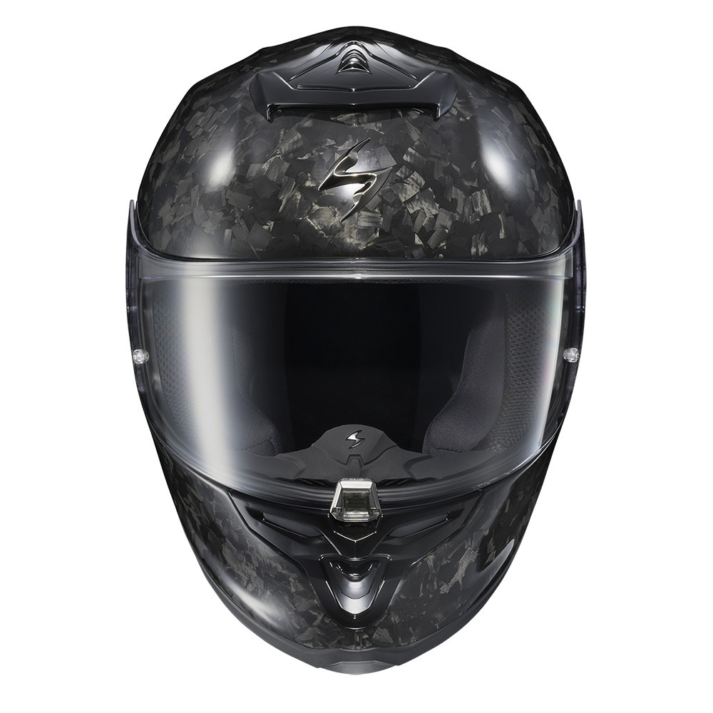 CASCO SCORPION EXO R1 SOLID ONYX CARBONO - Imagen 5