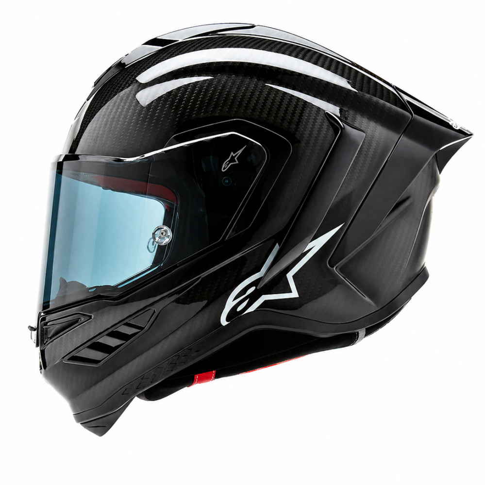 CASCO ALPINESTARS SUPERTECH R10 NEGRO CARBÓN