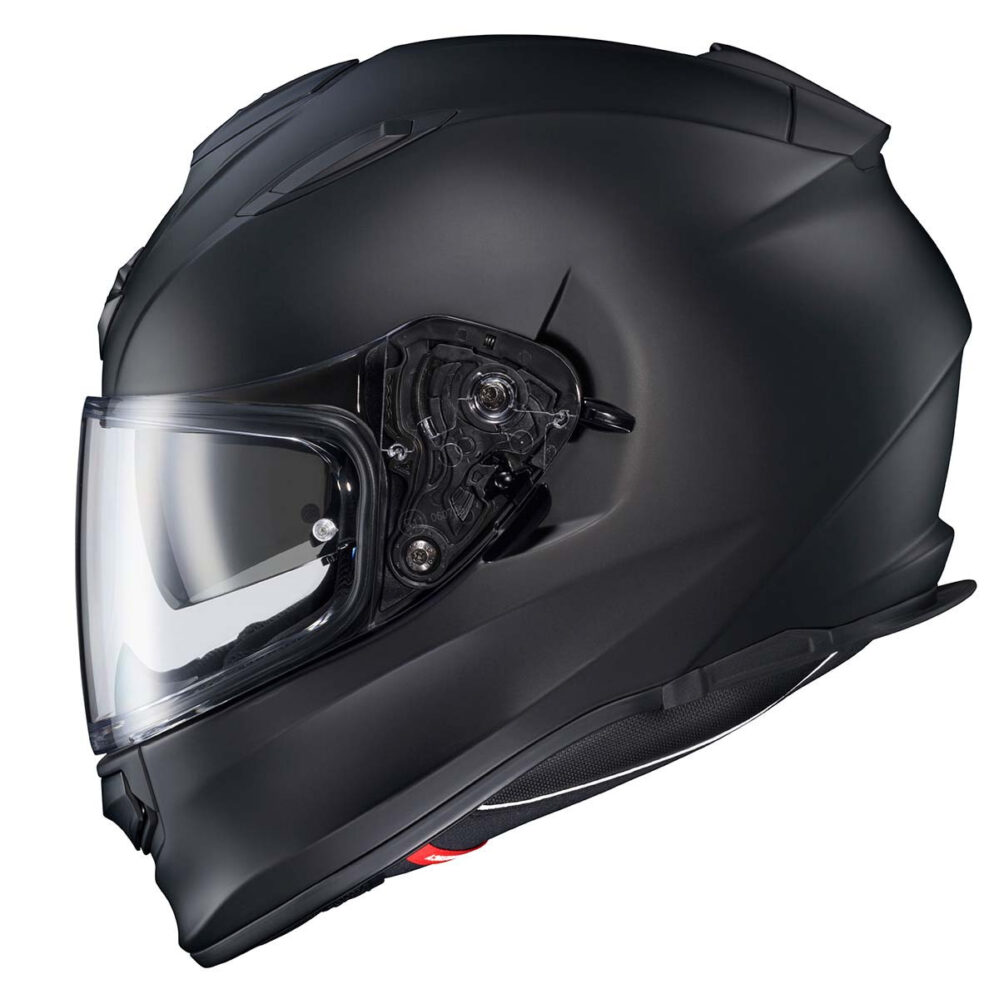 CASCO SCORPION RYZER SOLID NEGRO MATE