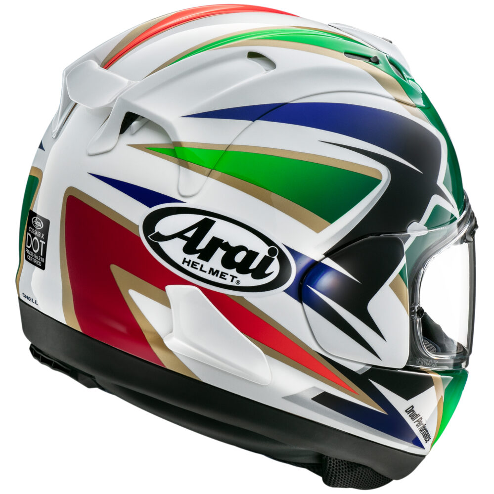 Casco Arai Corsair-X Cadalora Restyle
