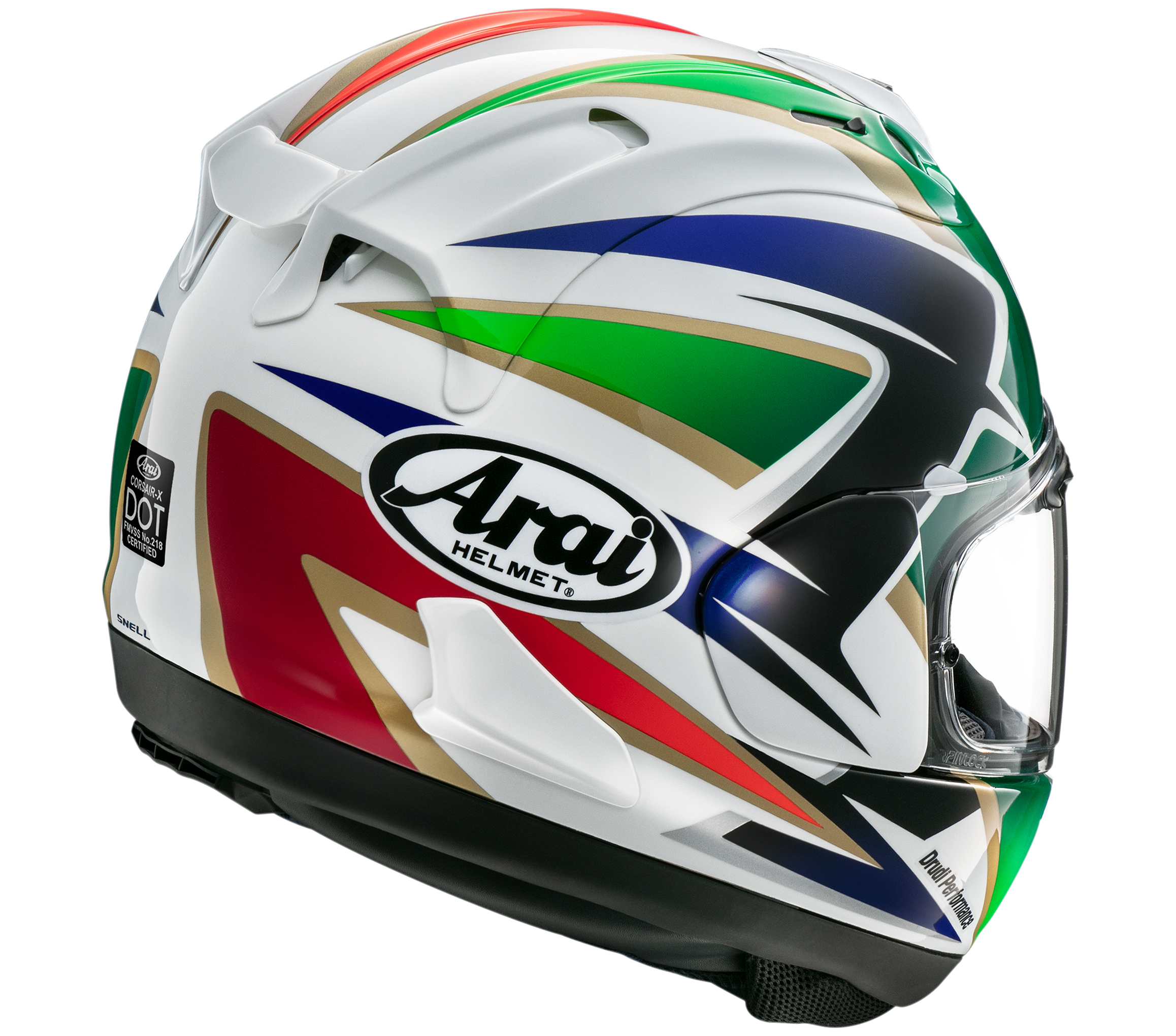 Casco Arai Corsair-X Cadalora Restyle - Imagen 2