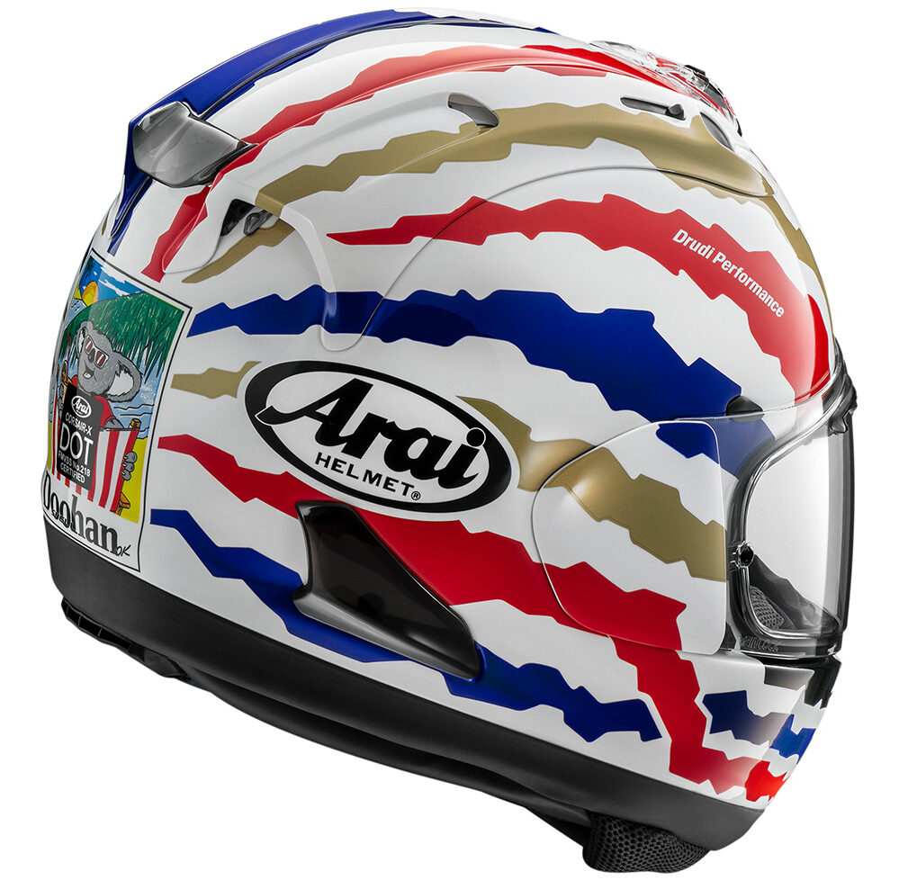 Casco Arai Corsair-X Doohan Restyle
