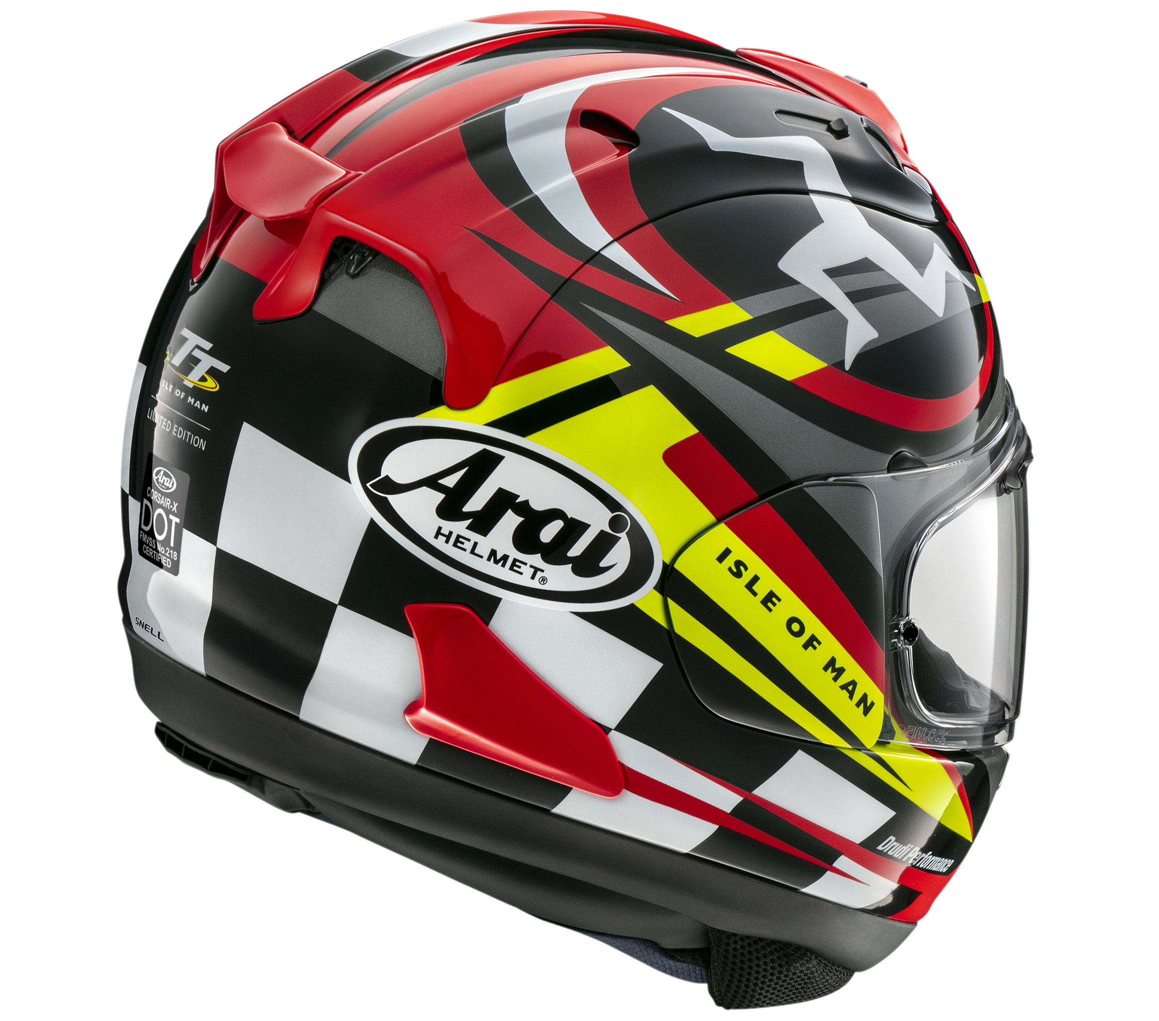 Casco Arai Corsair-X IOM TT 2023 - Imagen 2