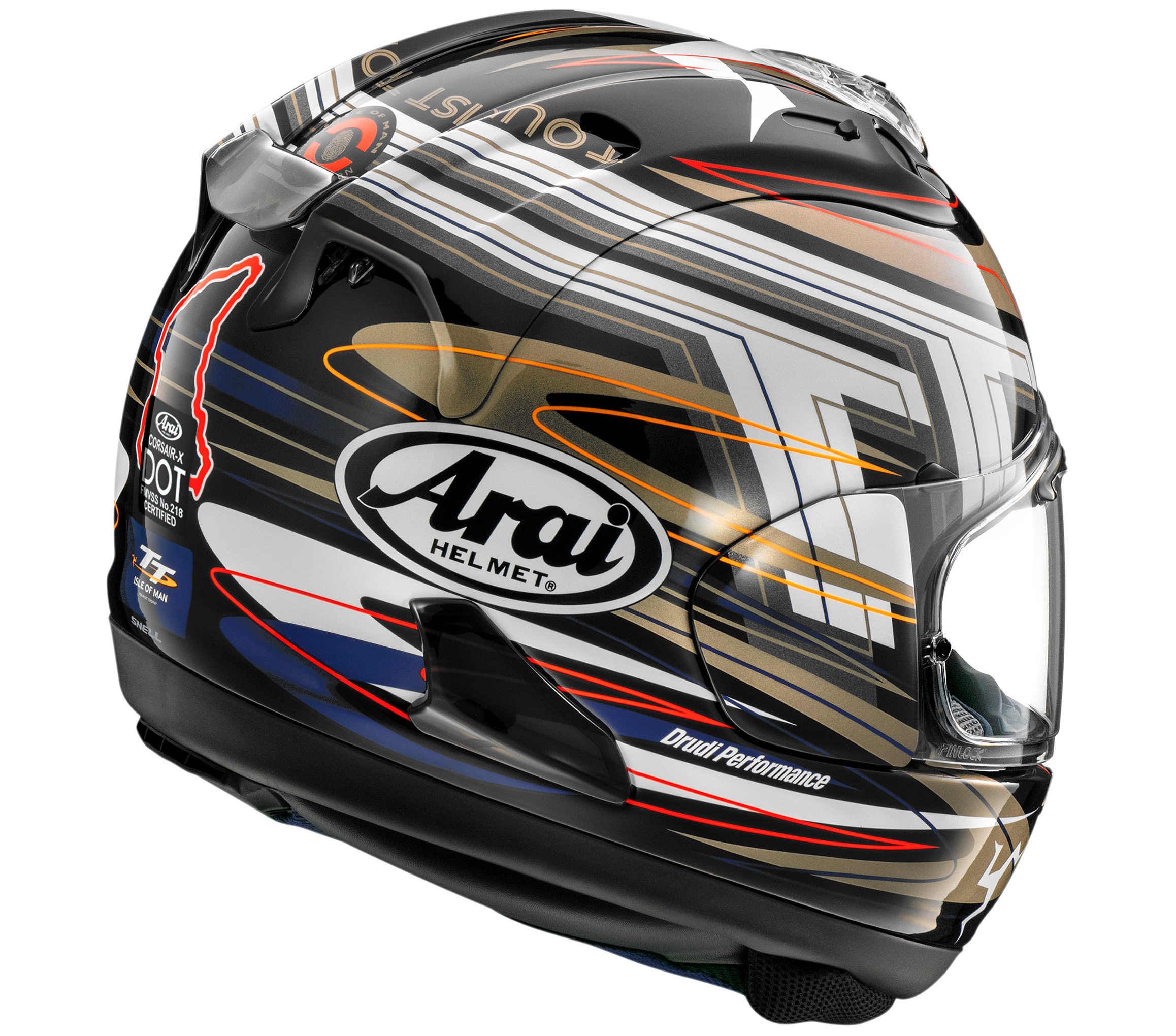 Casco Arai Corsair-X IOM TT 2026 - Imagen 2