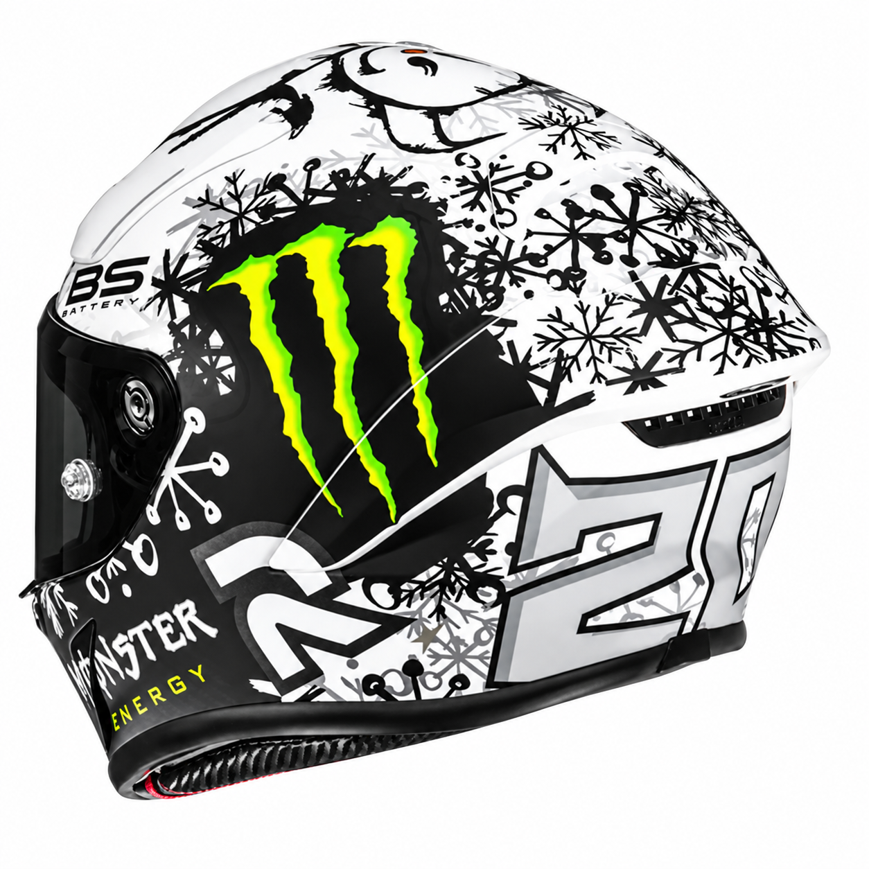 Casco HJC RPHA 1 V2 Carbon Snow Diablo - Imagen 3